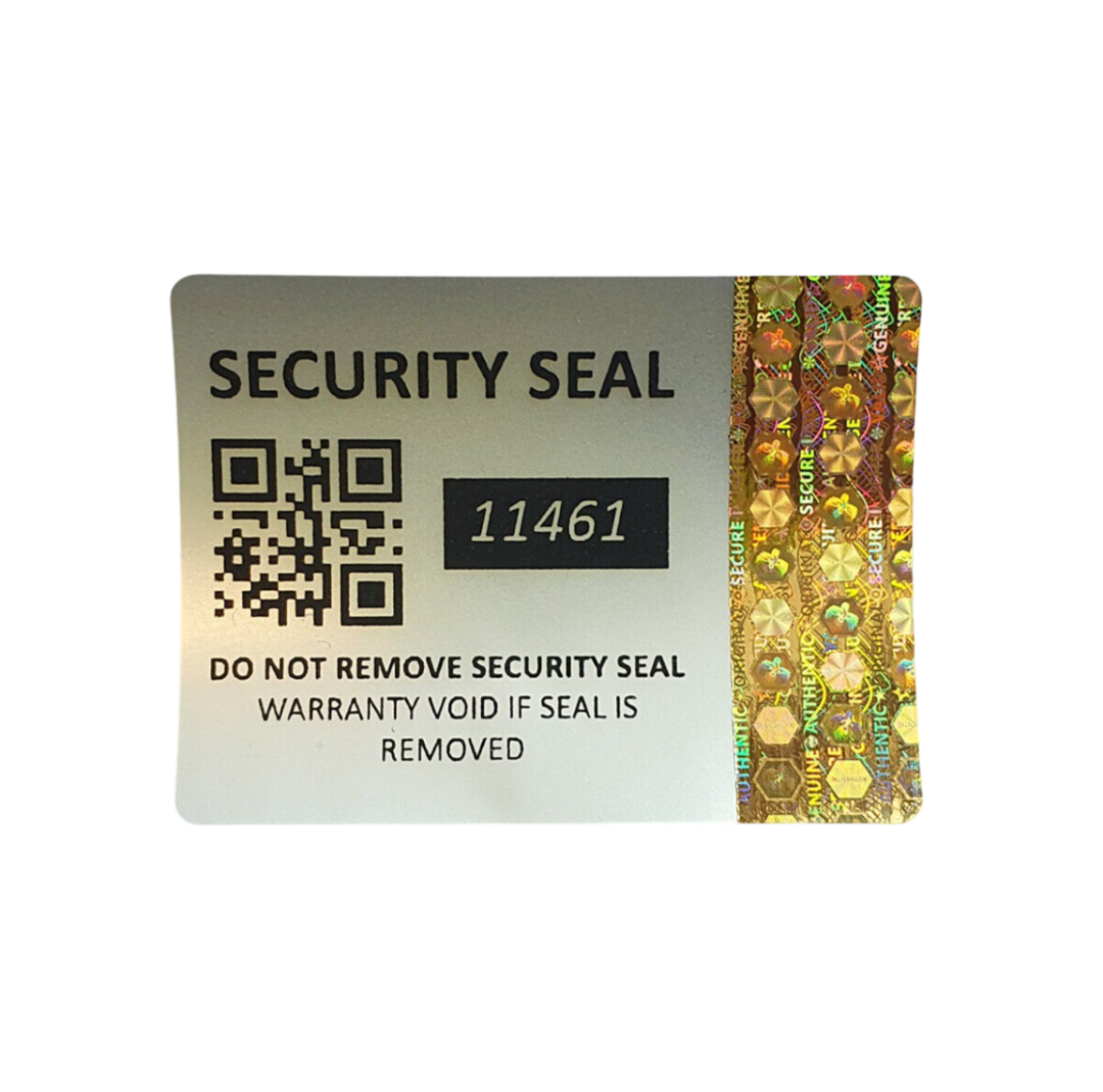 3D Hologramm Security-Seal Siegel Garantiesiegel 4 x 3 cm 